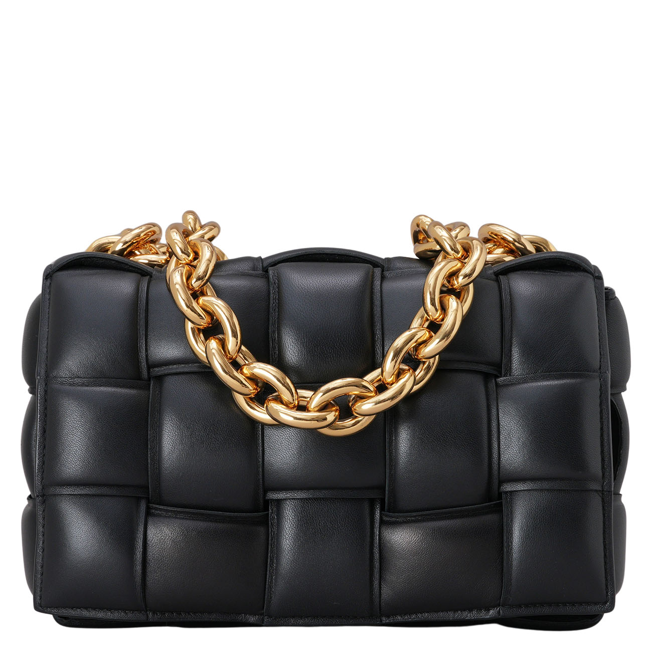 BOTTEGA VENETA(USED)보테가베네타 패딩 체인 카세트백